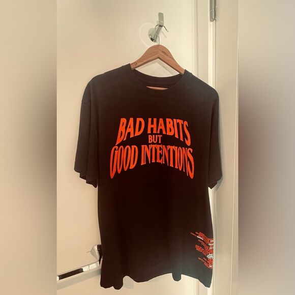 VLONE Shirt - Nav - XL - Black and Red - Concert Merch - Vintage shirt - Picture 1 of 5
